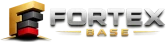 Logotipo da Fortex Base, especialista em muros pré-moldados e placas de concreto em Suzano - SP